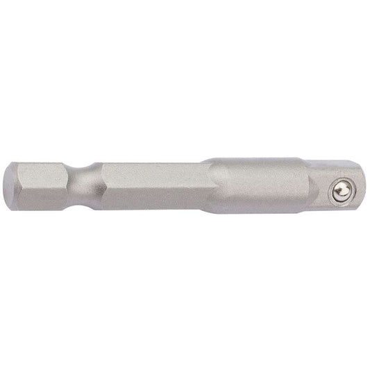 1/4" Square Drive x 1/4" Hexagon Bit Adaptor Draper 22182