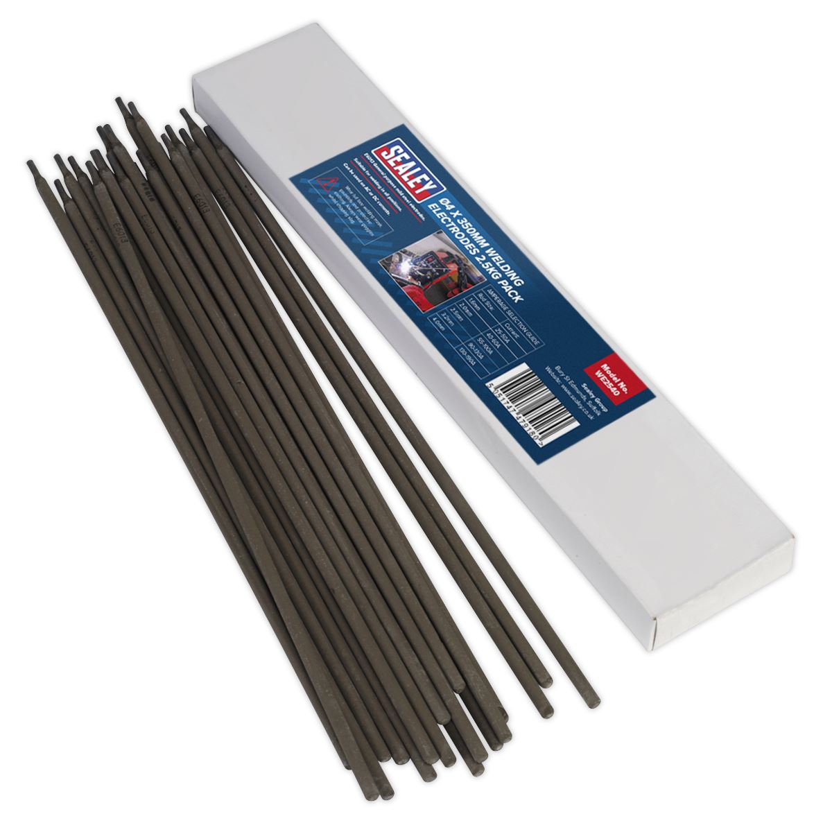 Sealey Welding Electrodes 4 x 350mm 2.5kg Pack WE2540