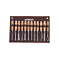 Amtech 12 Piece Wood Carving Chisel Set Wood Working Crafts - E0900