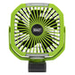 Sealey Portable Clip Fan with Worklight 8" 4 Speeds SCF8WL