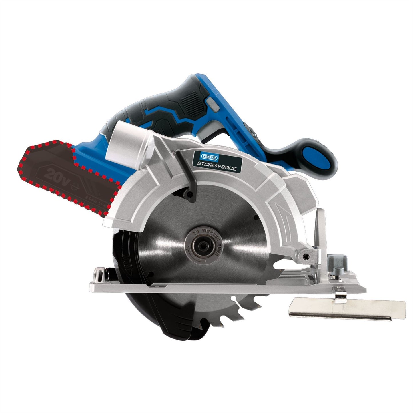 Draper Storm Force 20V Circular Saw (Sold Bare) - 89451