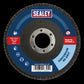 Sealey 40Grit Flap Discs Zirconium 115mm 22mm Bore - Pack of 10 FD1154010