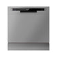 Sealey Baridi Compact Tabletop Dishwasher 8 Place Settings, 6 Programmes, Low Noise, 8L Cycle, Start Delay - Silver DH87