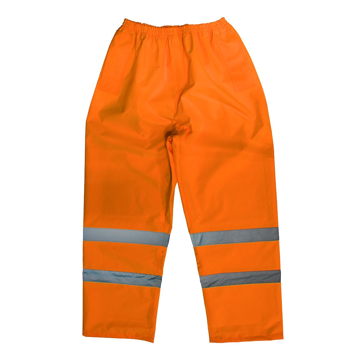 Sealey Hi-Vis Orange Waterproof Trousers - Large 807LO