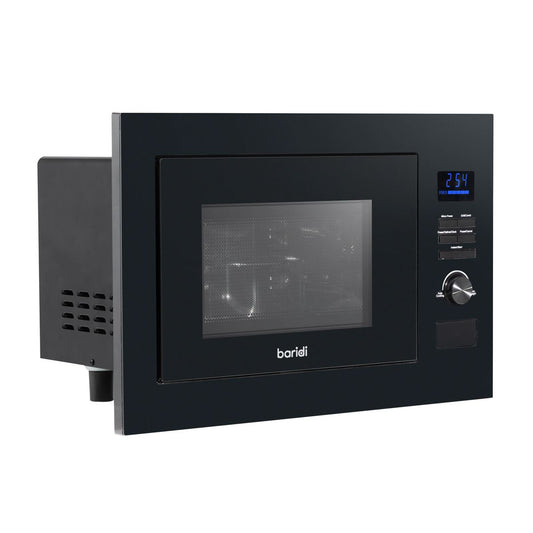 Sealey Baridi 25L Integrated Microwave Oven with Grill, 900W, Sensor Touch Controls, Black DH198