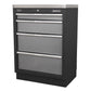 Sealey Modular 4 Drawer Cabinet 680mm APMS51