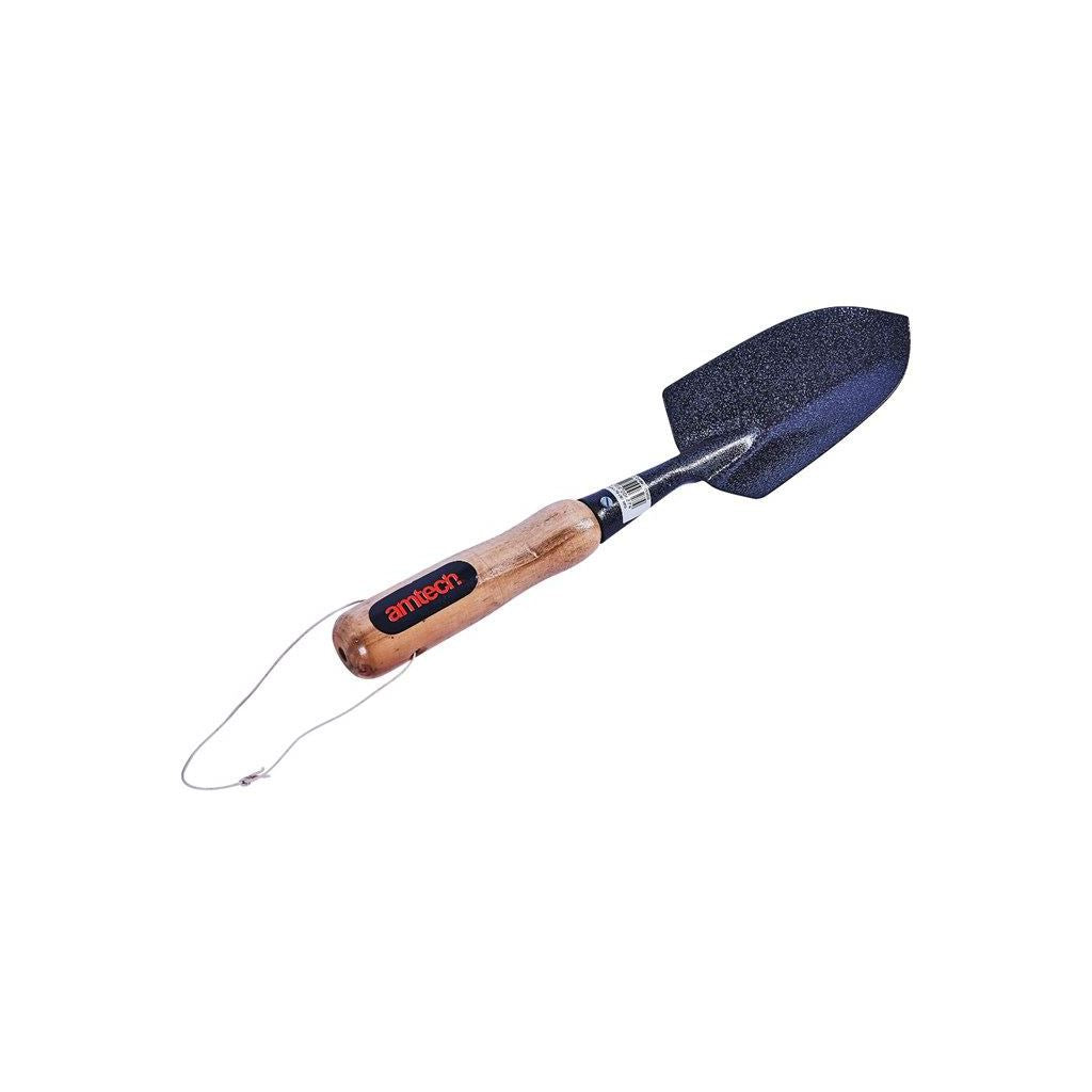 Steel Hand Trowel Wooden Handle Gardening Digging Planting Growing Pots Soil - U1000