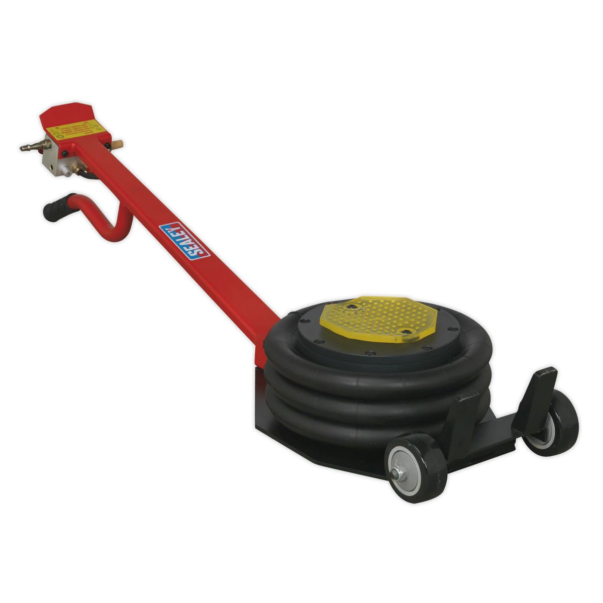 Sealey Premier Air Operated Fast Jack 3t 3-Stage - Long Handle PAFJ3