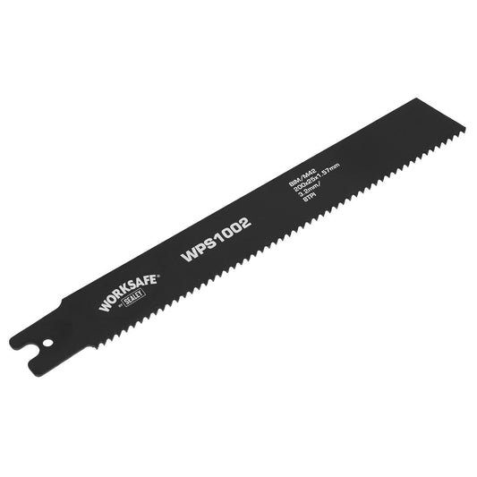 Sealey Pipe Saw Blade 200 x 25 x 1.7mm 8tpi - Pack of 5 WPS1002