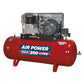 Sealey Air Compressor 200L Belt Drive 5.5hp 3ph 2-Stage SAC42055B