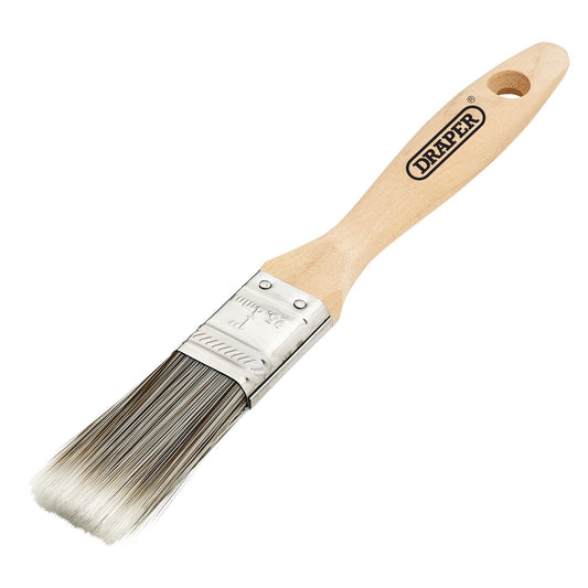 Draper Paint Brush with Wood Handle, 1"