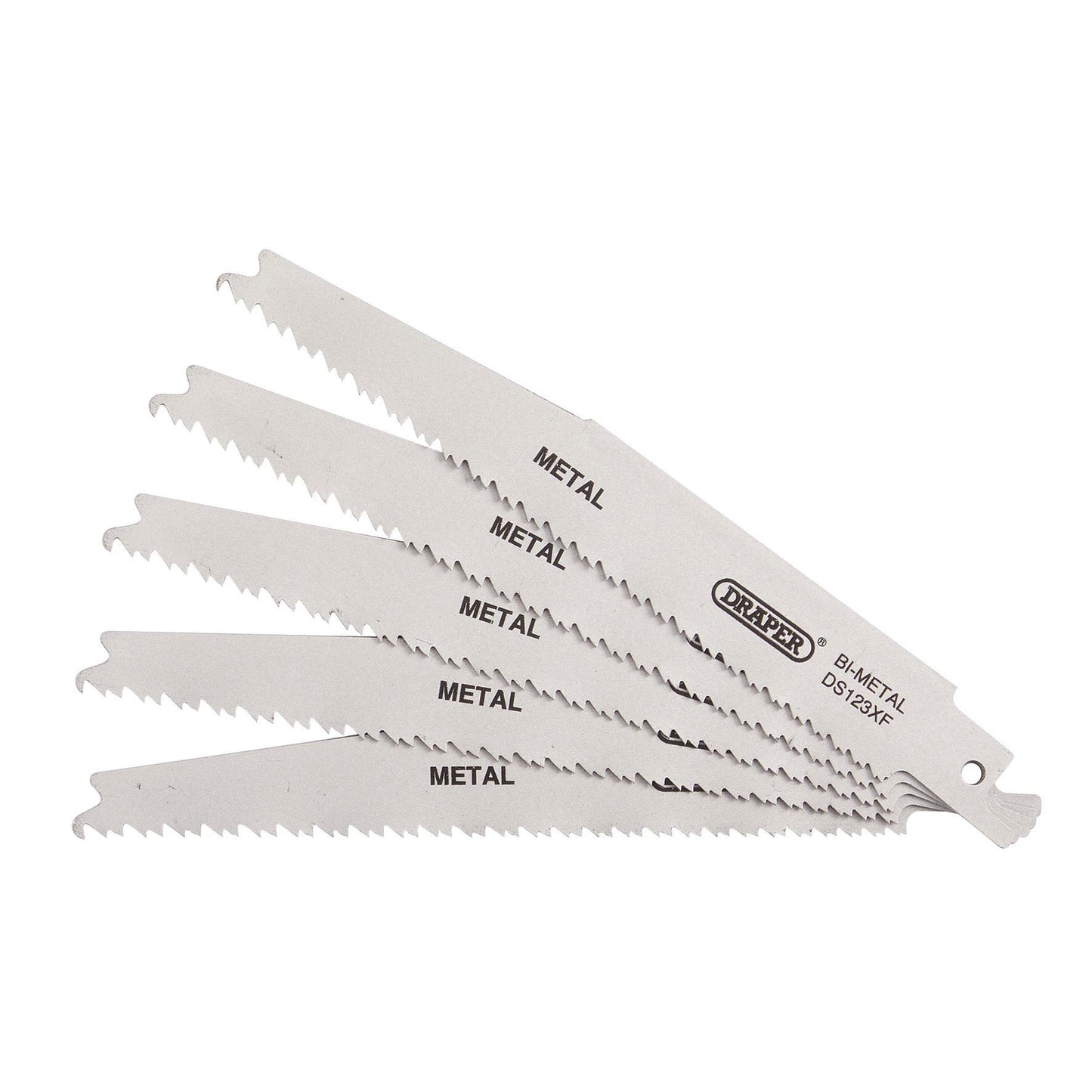 Draper Recip Saw Blade 5Pcs - S123Xf DS123XF