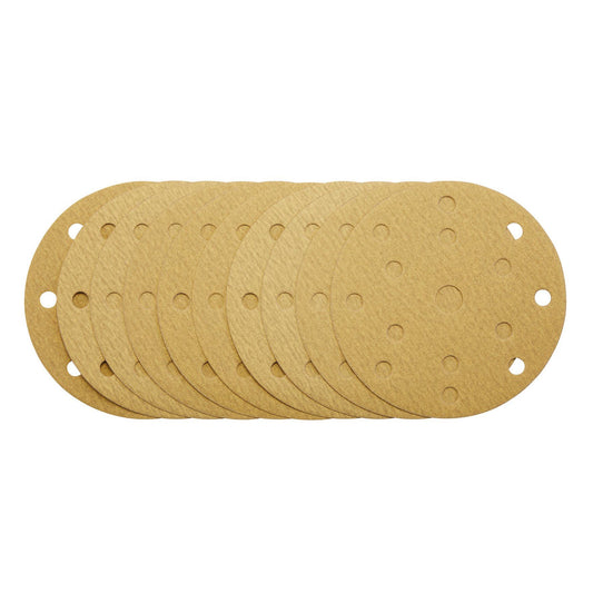 Draper 150mm Gold Sand Disc 180G 15De SDHLG150 - 08475