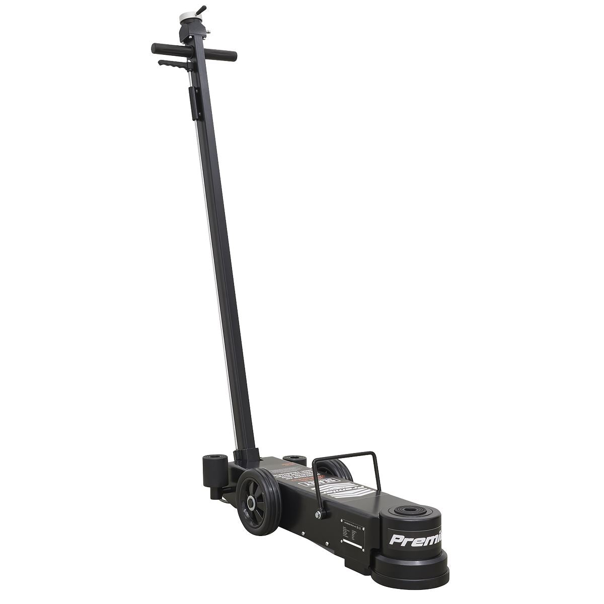 Sealey Air Operated Jack 15-30t Telescopic - Long Reach/Low Entry YAJ15-30LE