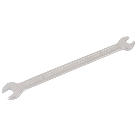 5.5mm X 7mm Elora Long Metric Double Open End Spanner Draper 01804