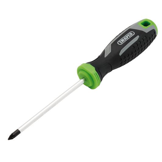 Draper Pozi Soft Grip Screwdriver, PZ1 x 100mm