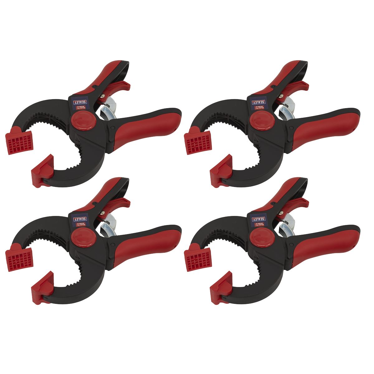 Sealey Ratchet Clamp 45mm 4pc Set RC504