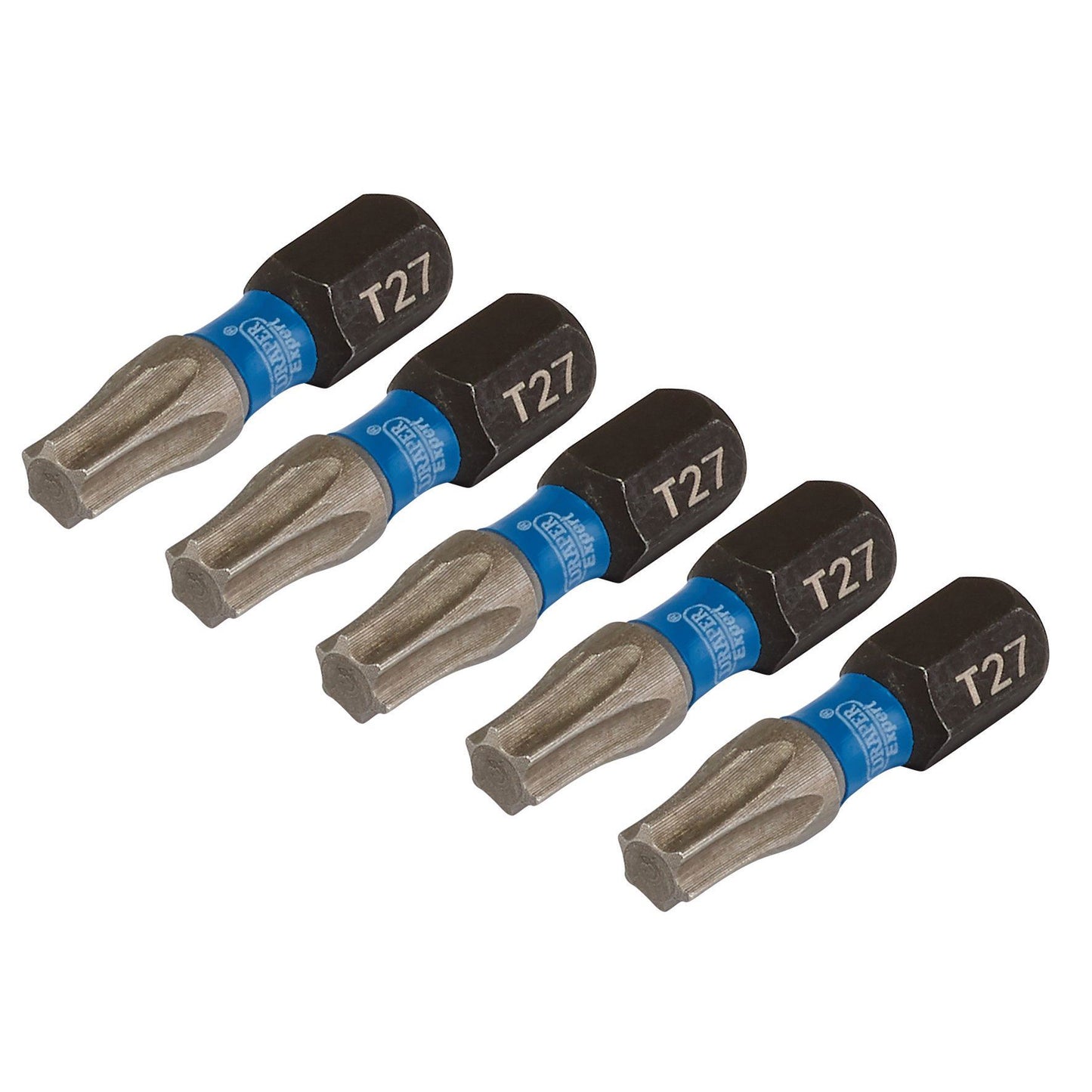 Draper T27 x 25mm Impact S/D Bit 5Pk IMBH/TX25/5 - 05495