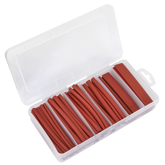 Sealey Heat Shrink Tubing Assortment 95pc 100mm Red HST100R