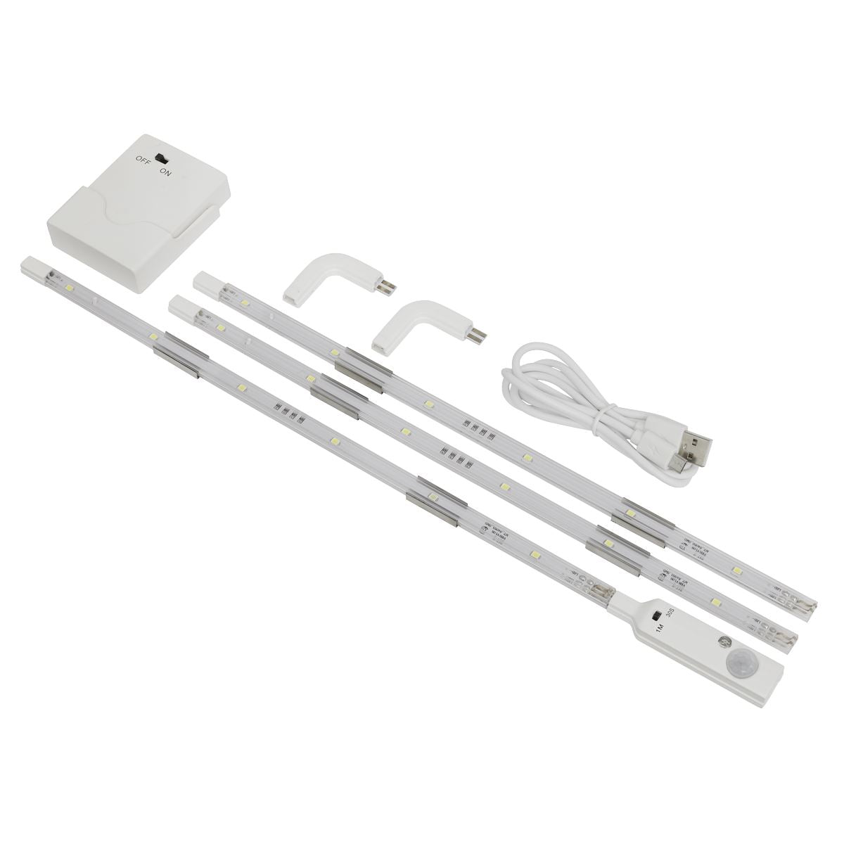 Sealey LED Strip Lighting 3pc LEDSTR03