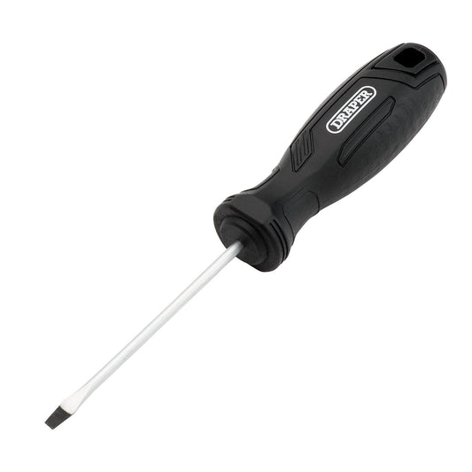 Draper Slotted Hard Grip Screwdriver, 3.0 x 75mm