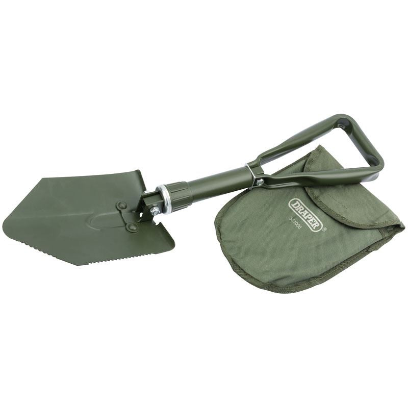 Draper Steel Folding Camping Snow Shovel Scoop Heavy Duty 51002 (K1419-R6)