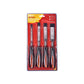 Amtech Thru Tang Fatmax Chisel Set Wood Through 4 Piece Bevel Edge+Blade Guard - E0705