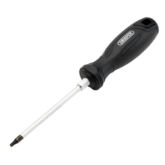 Draper TX-STAR Tamperproof Hard Grip Screwdriver, T15H x 100mm