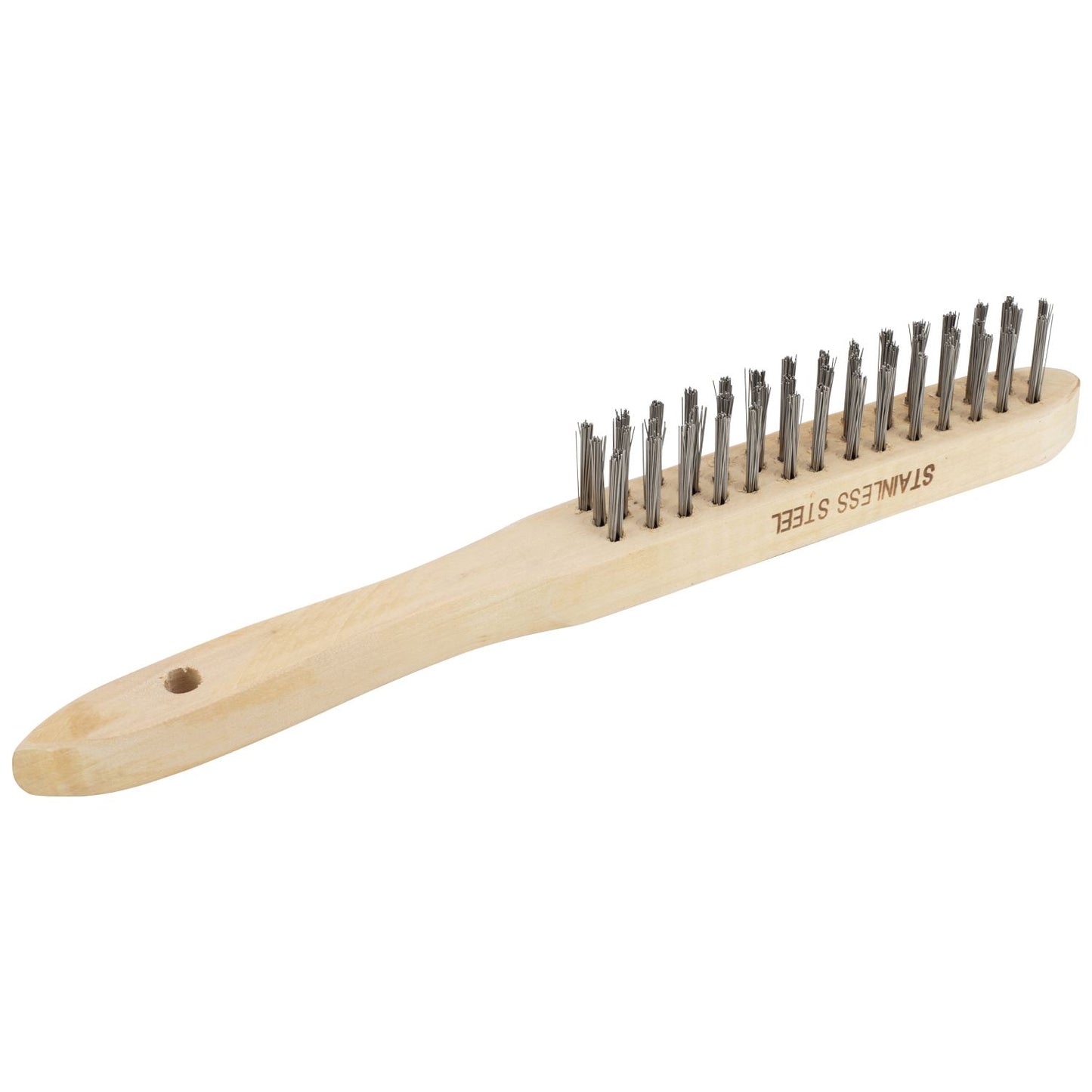 SIP Industrial 3-Row Stainless Steel Wire Brush