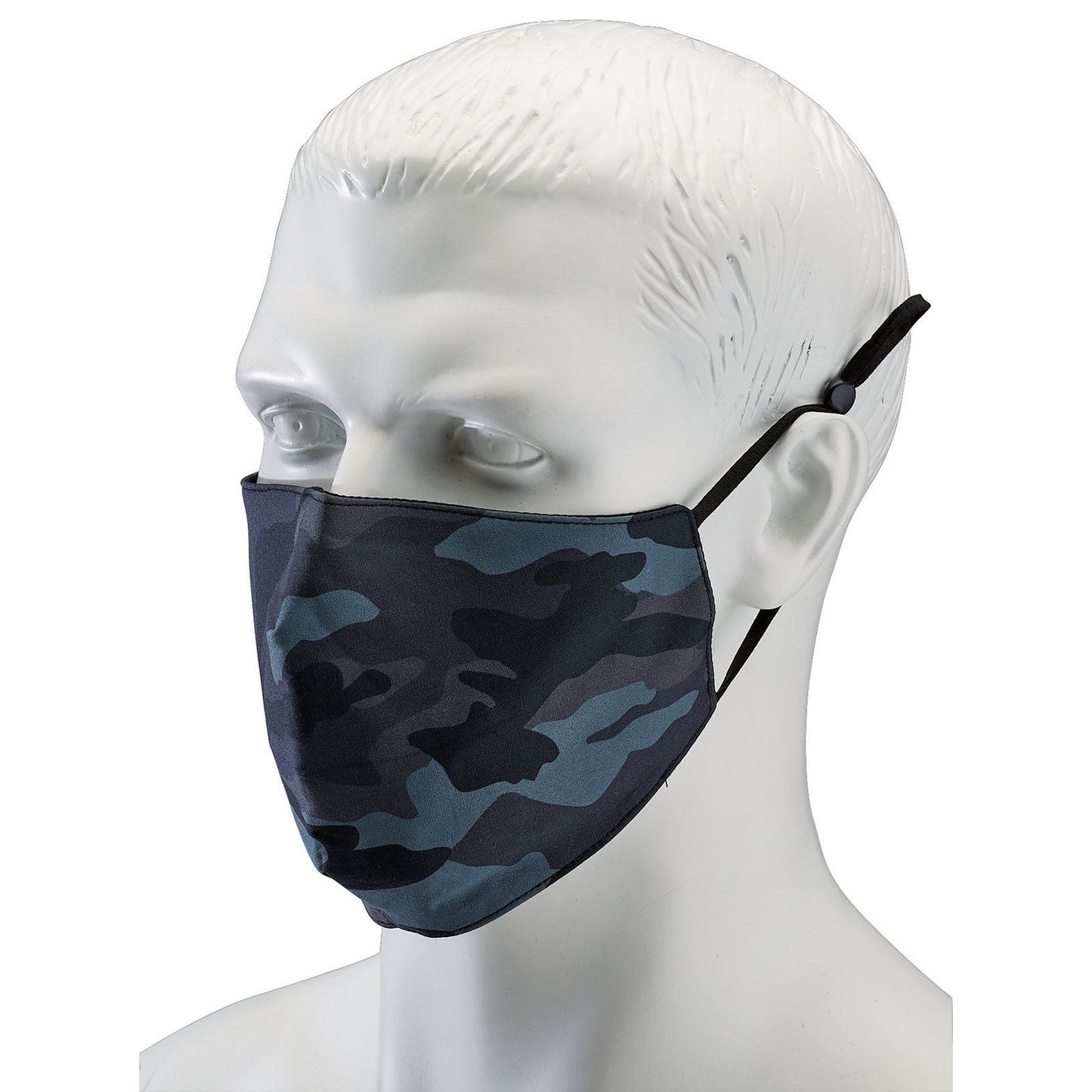 Draper Camo Fabric Resuable Face Masks, Blue (Pack of 2) FCMC (94962)