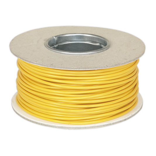 Sealey Auto Cable Thin Wall Single 2mm 28/0.30mm 50m Yellow AC2830YE