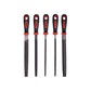 Amtech 5 Piece Engineers File Set 300mm (12") Heavy Duty Professional Quality - E1360