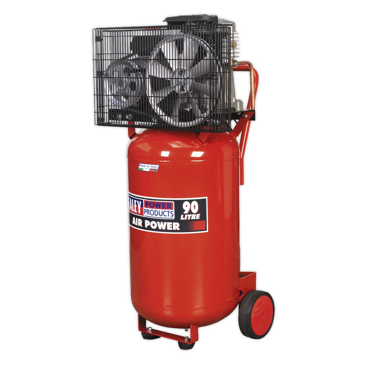 Sealey Compressor 90L Vertical Belt Drive 3hp SAC1903B