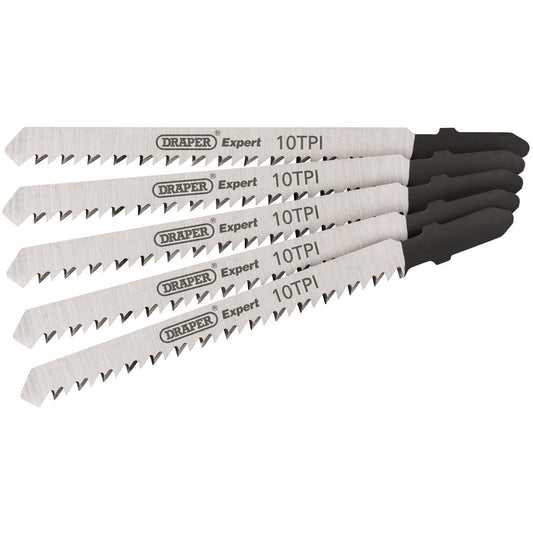 Draper 81718 DT101BR 100mm Jigsaw Blade Set (5 Piece)