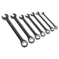 Sealey Combination Ratchet Spanner Set 7pc Black Series Metric AK7978