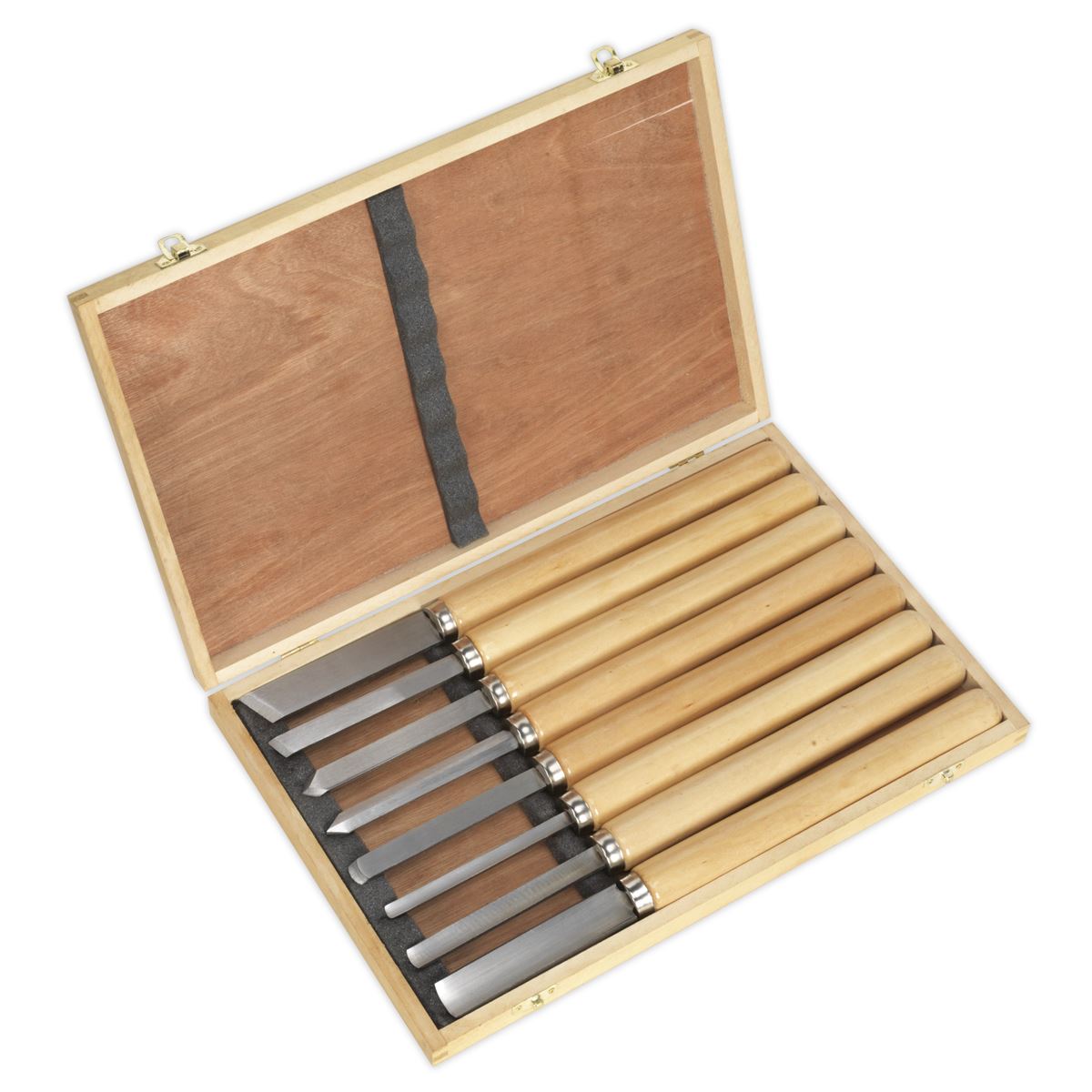 Sealey Wood Turning Chisel Set 8pc AK60/8