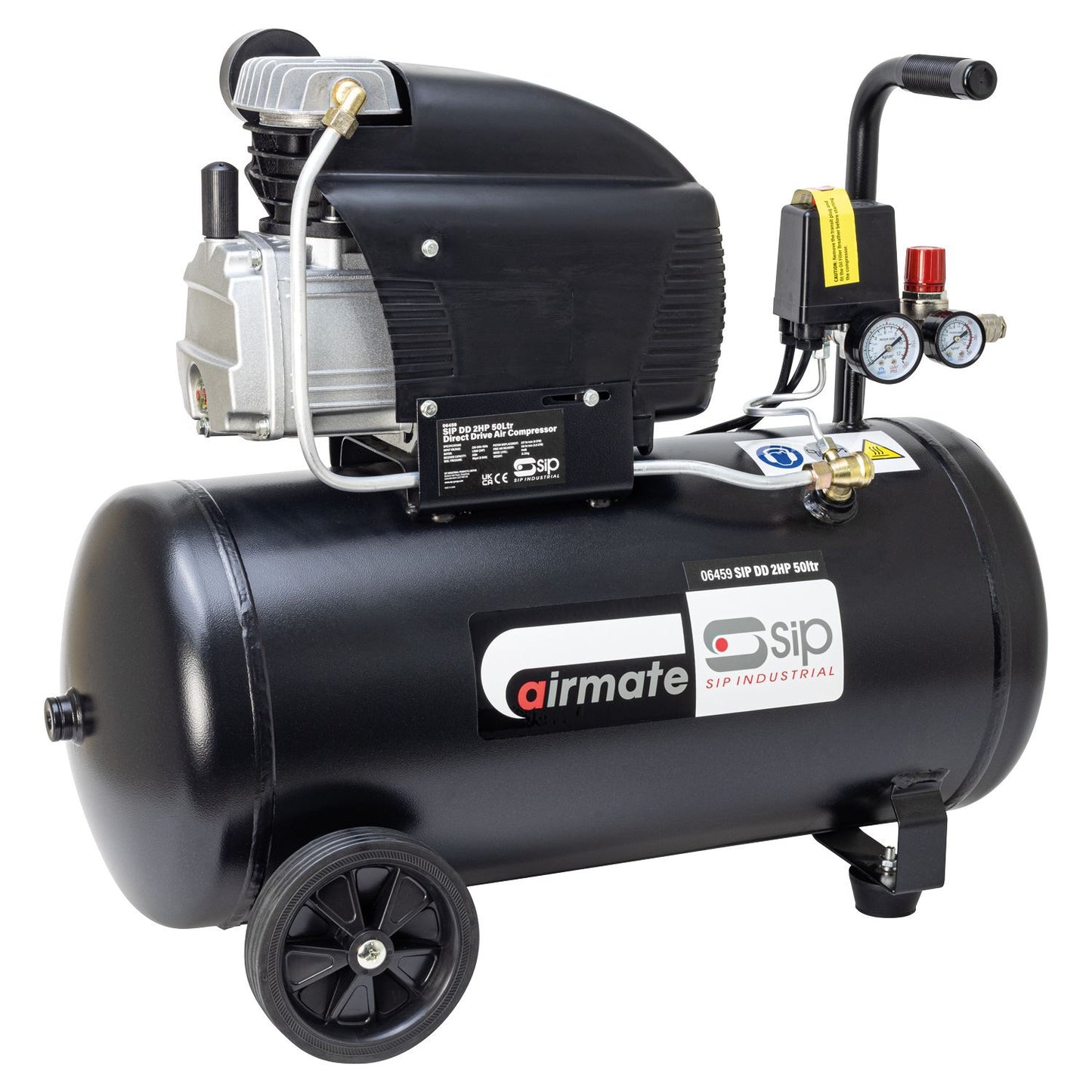 SIP Industrial DD 2hp 50ltr Direct Drive Compressor