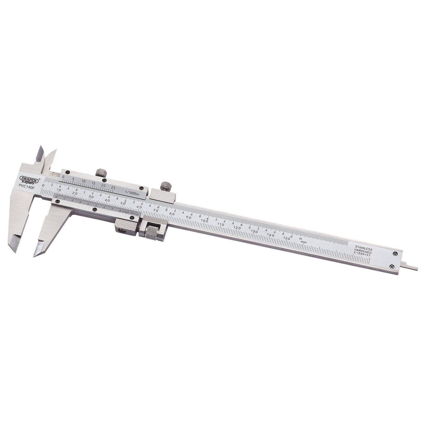 Draper Expert Vernier Caliper with Fine Adjustment, 0 - 140mm - 50605