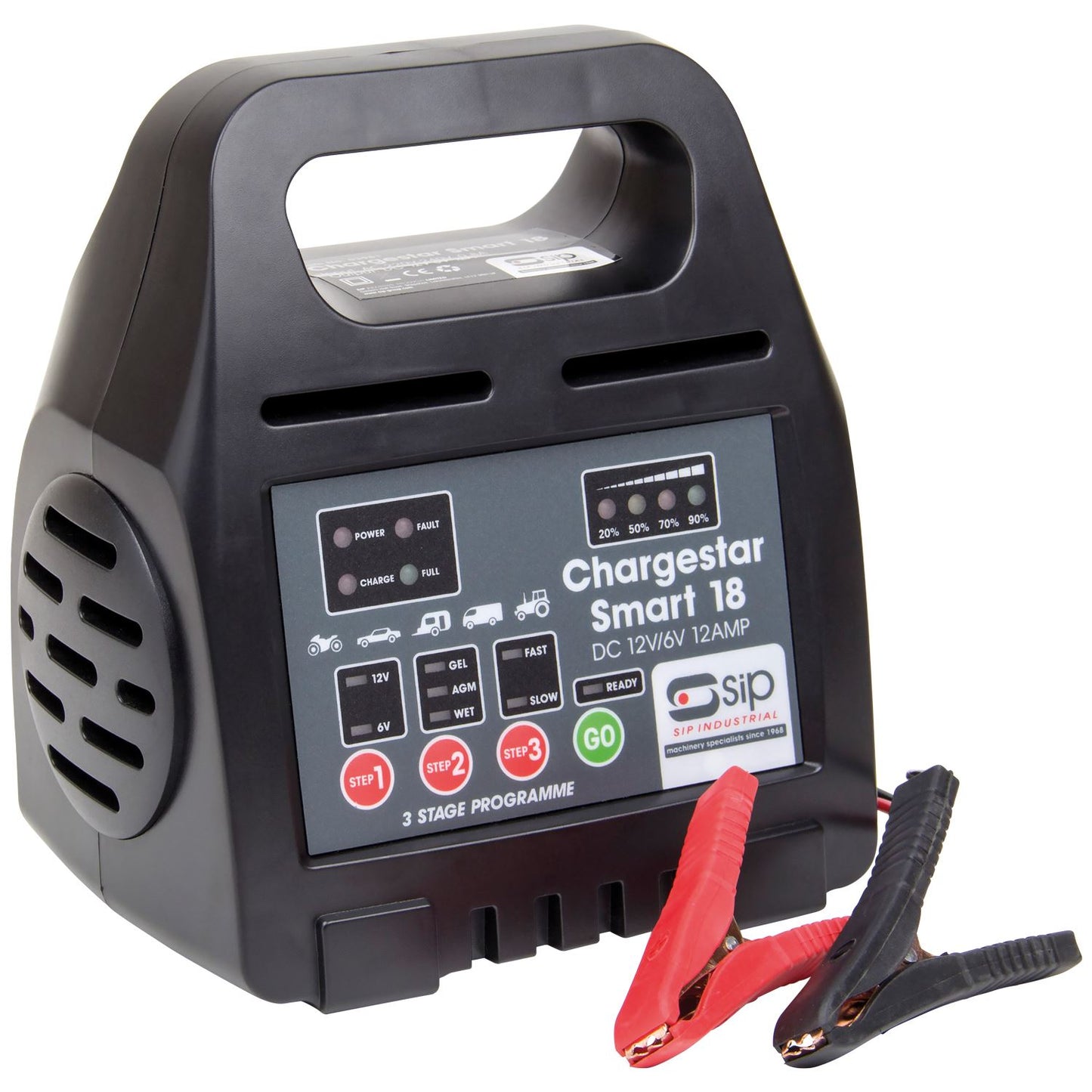 SIP Industrial CHARGESTAR Smart 18 Battery Charger