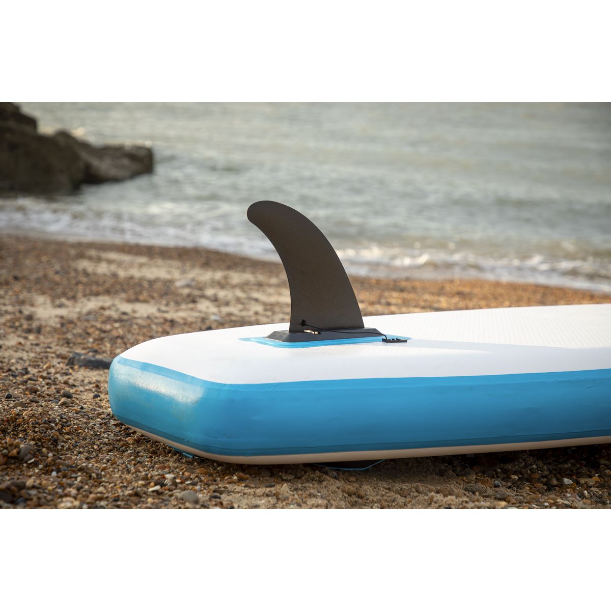 Dellonda Inflatable Stand Up Paddle Board 10'6" - Blue/White DL152