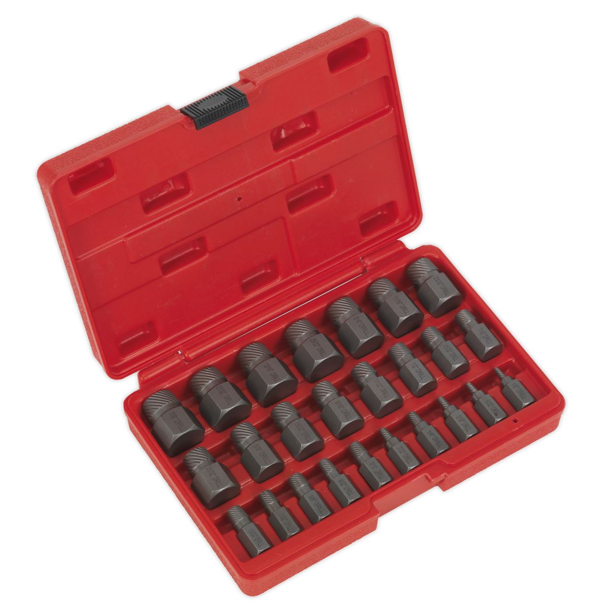 Sealey Multi Spline Screw Extractor Set 25pc AK8182