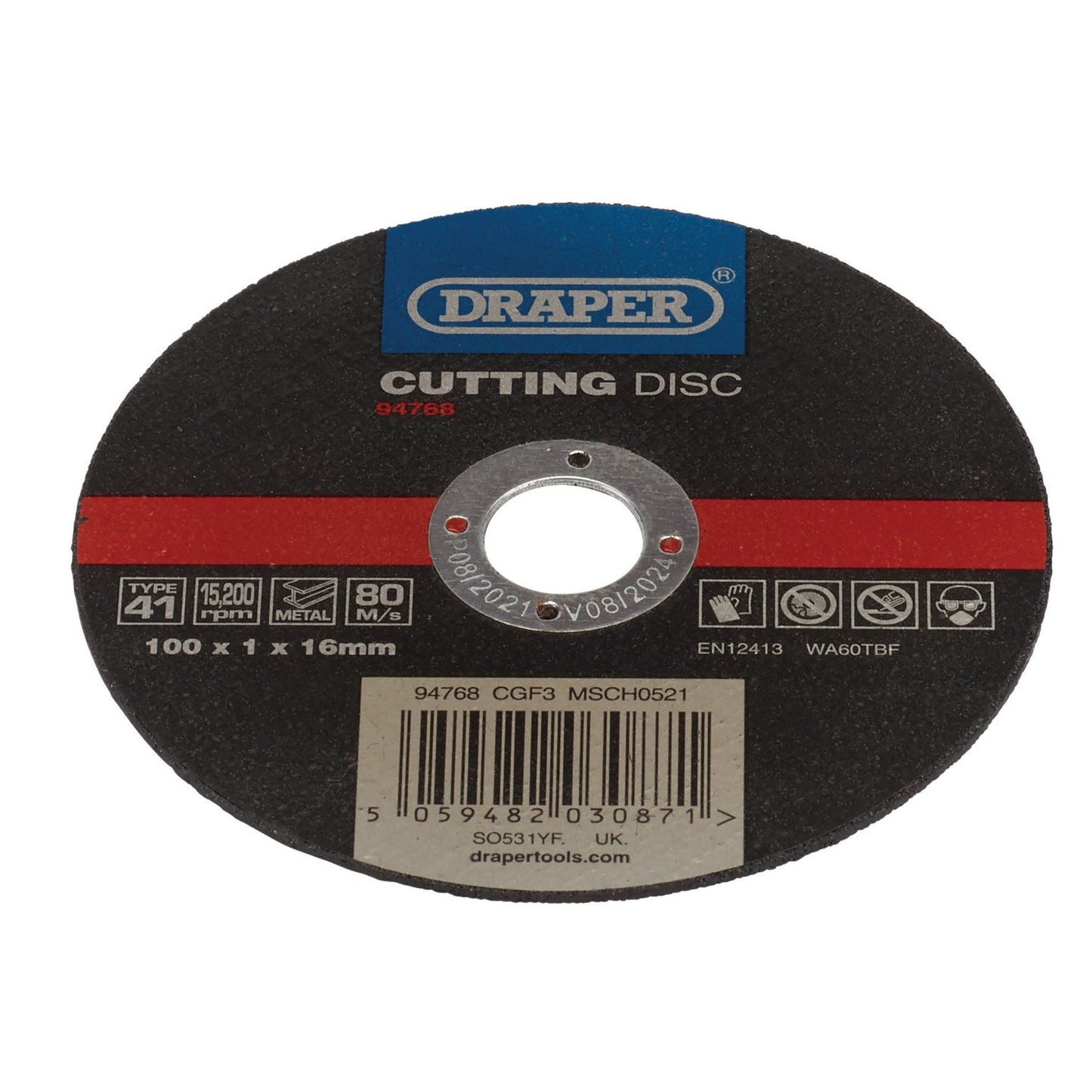 Draper Cut/Disc Metal - 100X1mm CGF3