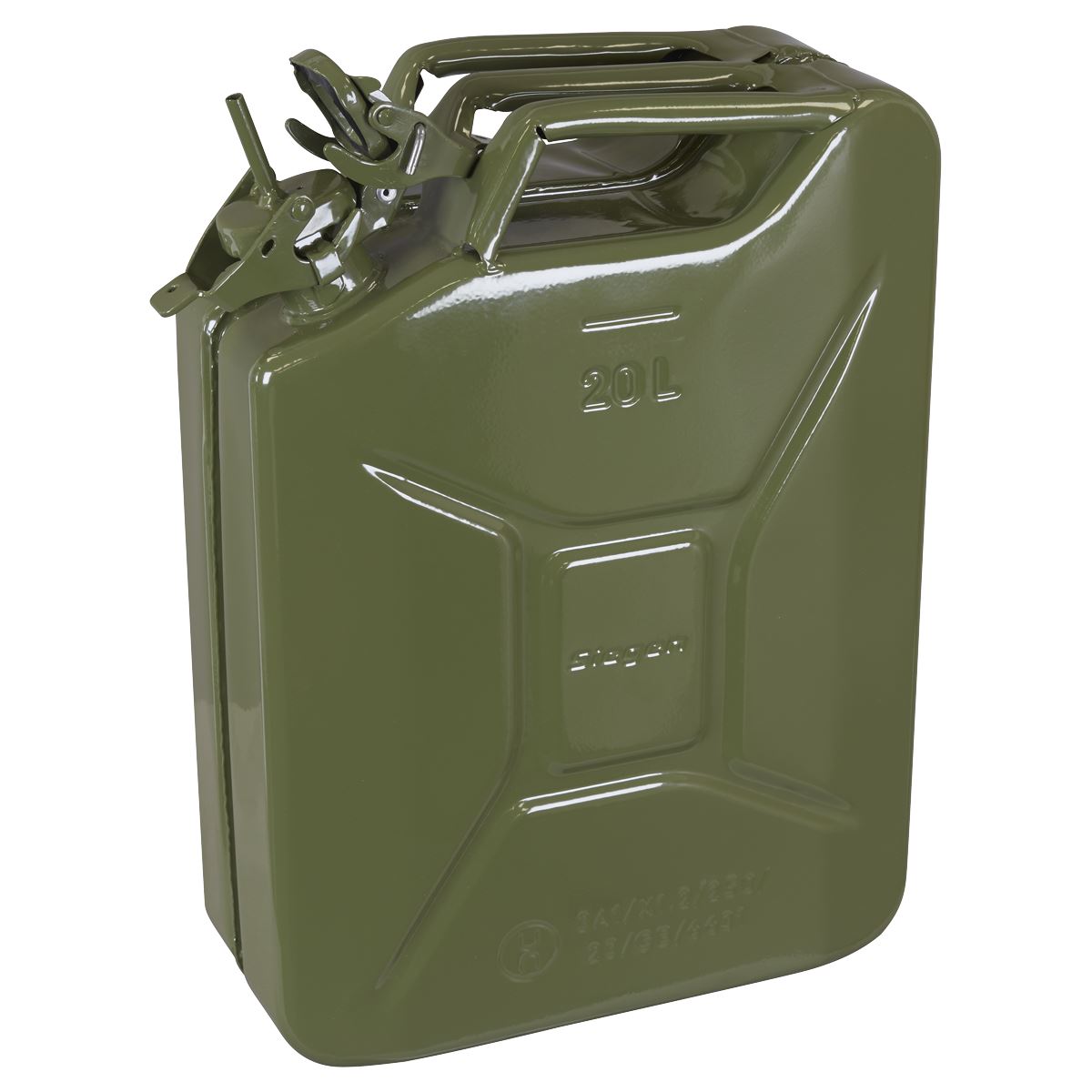 Sealey Jerry Can - Green 20L JCY20G