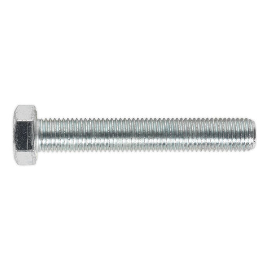 Sealey HT Setscrew M16 x 100mm 8.8 Zinc Pack of 5 SS16100