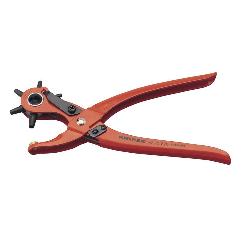 Draper 1x Knipex Expert 220mm 6 Head Revolving Punch Pliers Professional Tool - 87161