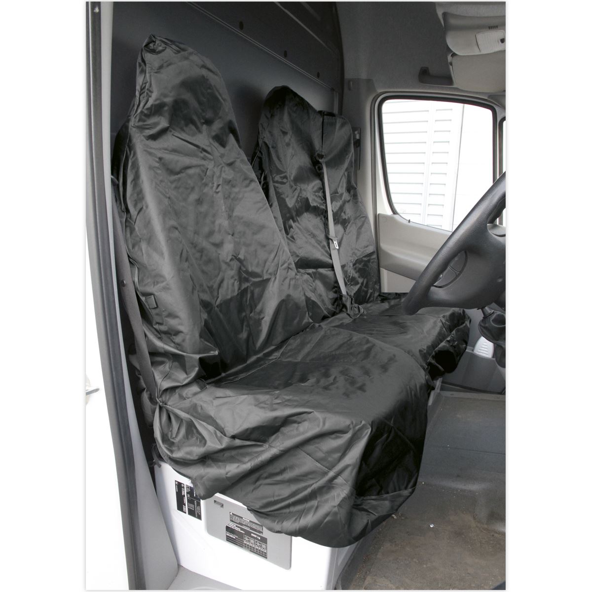 Sealey Van Seat Protector Set 2pc Heavy-Duty CSC7