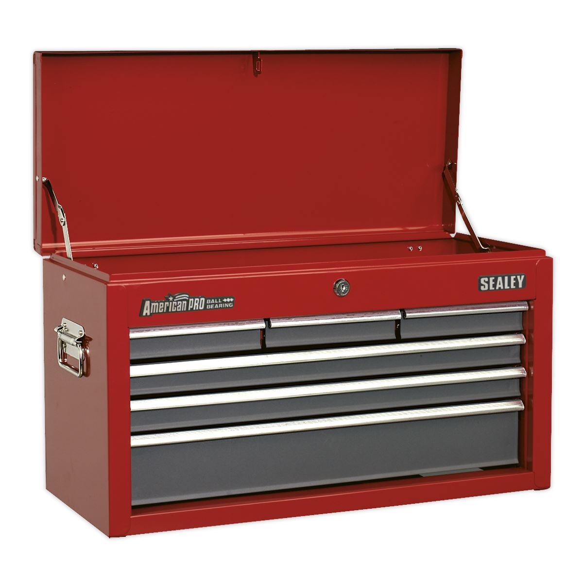 Sealey Topchest 6 Drawer with Ball-Bearing Slides - Red/Grey AP2201BB