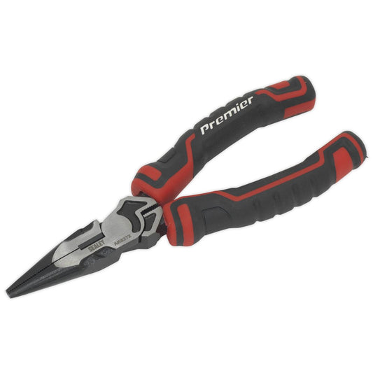 Sealey Long Nose Pliers High Leverage 160mm AK8372