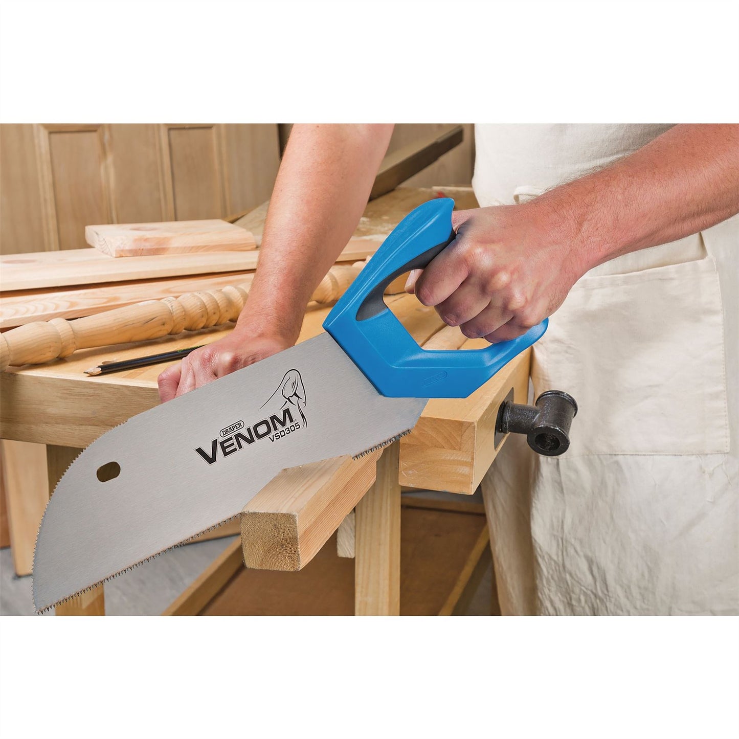 Draper Draper Venom Double Ground Floorboard Saw, 305mm, 11tpi/12ppi - 16829