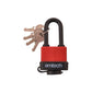 Weatherproof Long Shackle 40mm Security Padlock & 4 Keys Garage Home Safety Lock - T0760